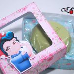 caixa personalizada para sabonete dia da mulher